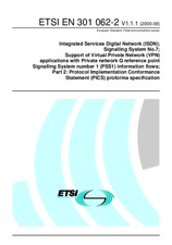 Norma ETSI EN 301062-2-V1.1.1 24.8.2000 náhľad