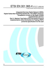 Norma ETSI EN 301065-4-V1.2.1 23.4.2002 náhľad