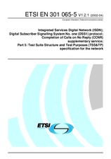 Norma ETSI EN 301065-5-V1.2.1 23.4.2002 náhľad