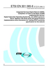Norma ETSI EN 301065-6-V1.2.4 2.11.1999 náhľad