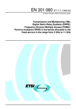 Norma ETSI EN 301080-V1.1.1 5.2.1999 náhľad