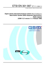 Norma ETSI EN 301087-V7.1.1 22.11.1999 náhľad