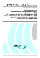 Norma ETSI EN 301140-4-2-V1.1.3 29.5.2000 náhľad