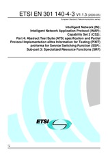 Norma ETSI EN 301140-4-3-V1.1.3 29.5.2000 náhľad