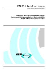 Norma ETSI EN 301141-1-V1.2.2 30.9.1998 náhľad
