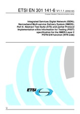 Norma ETSI EN 301141-6-V1.1.1 11.2.2002 náhľad