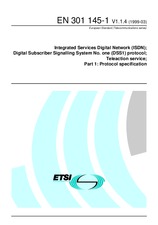 Norma ETSI EN 301145-1-V1.1.4 30.3.1999 náhľad