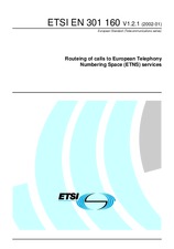Norma ETSI EN 301160-V1.2.1 21.1.2002 náhľad
