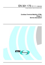 Norma ETSI EN 301175-V1.1.1 31.8.1998 náhľad