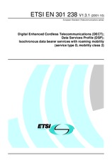 Norma ETSI EN 301238-V1.3.1 8.10.2001 náhľad