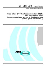Norma ETSI EN 301239-V1.1.3 15.6.1998 náhľad