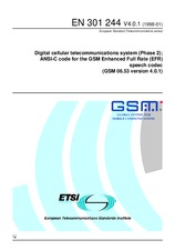 Norma ETSI EN 301244-V4.0.1 15.1.1998 náhľad