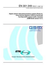 Norma ETSI EN 301249-V4.0.1 31.12.1997 náhľad