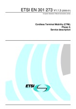 Norma ETSI EN 301273-V1.1.3 6.1.2000 náhľad