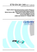 Norma ETSI EN 301349-V6.7.1 29.9.2000 náhľad