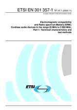 Norma ETSI EN 301357-1-V1.4.1 17.11.2008 náhľad