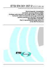 Náhľad ETSI EN 301357-2-V1.2.1 28.6.2001