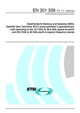 Norma ETSI EN 301358-V1.1.1 9.4.1999 náhľad