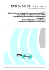 Norma ETSI EN 301361-1-V1.1.1 29.10.1999 náhľad