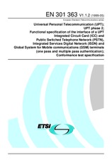 Norma ETSI EN 301363-V1.1.2 14.5.1999 náhľad