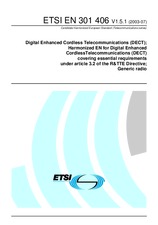 Norma ETSI EN 301406-V1.5.1 9.7.2003 náhľad