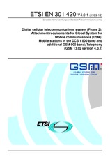 Norma ETSI EN 301420-V4.0.1 10.12.1999 náhľad