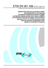 Norma ETSI EN 301426-V1.2.1 4.10.2001 náhľad