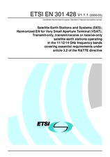 Norma ETSI EN 301428-V1.1.1 12.5.2000 náhľad