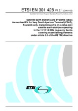 Norma ETSI EN 301428-V1.2.1 13.2.2001 náhľad