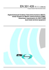 Norma ETSI EN 301439-V1.1.1 17.3.1999 náhľad