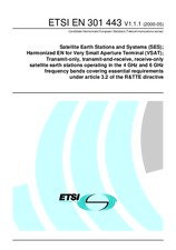 Norma ETSI EN 301443-V1.1.1 12.5.2000 náhľad
