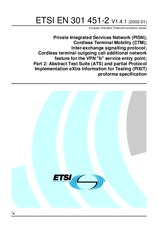 Norma ETSI EN 301451-2-V1.4.1 22.1.2002 náhľad
