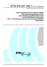 Norma ETSI EN 301452-1-V1.1.4 25.9.2000 náhľad