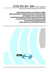 Norma ETSI EN 301459-V1.3.1 19.9.2005 náhľad