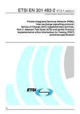 Norma ETSI EN 301483-2-V1.2.1 21.1.2002 náhľad