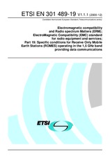 Norma ETSI EN 301489-19-V1.1.1 7.12.2000 náhľad