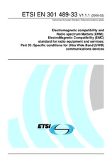 Náhľad ETSI EN 301489-33-V1.1.1 10.2.2009