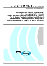 Norma ETSI EN 301492-2-V1.2.1 31.1.2002 náhľad