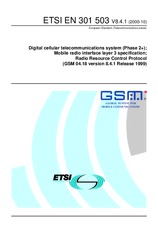 Norma ETSI EN 301503-V8.4.1 17.10.2000 náhľad