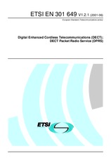 Norma ETSI EN 301649-V1.2.1 25.6.2001 náhľad