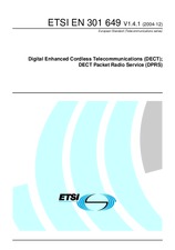 Norma ETSI EN 301649-V1.4.1 14.12.2004 náhľad