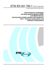 Norma ETSI EN 301783-1-V1.2.1 2.7.2010 náhľad