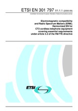 Norma ETSI EN 301797-V1.1.1 13.9.2000 náhľad