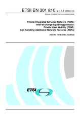 Norma ETSI EN 301810-V1.1.1 23.10.2000 náhľad