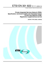 Norma ETSI EN 301822-V1.1.1 23.10.2000 náhľad