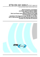 Náhľad ETSI EN 301839-2-V1.2.1 23.7.2007