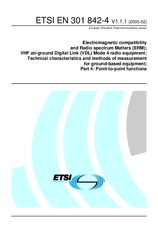 Norma ETSI EN 301842-4-V1.1.1 24.2.2005 náhľad