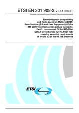 Norma ETSI EN 301908-2-V1.1.1 17.1.2002 náhľad