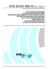 Norma ETSI EN 301908-10-V4.1.1 6.7.2009 náhľad