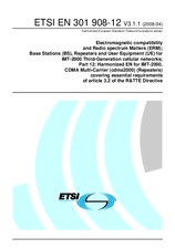 Norma ETSI EN 301908-12-V3.1.1 30.4.2008 náhľad